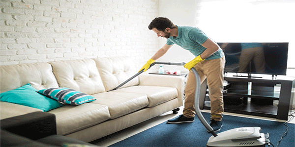 Cleaning sofa